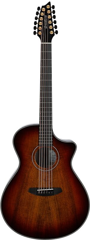 Breedlove Oregon Concerto Dreadnaught 12-String CE Acoustic-Electric Guitar (with Case), Old Fashioned, Serial Number 29340, Full Straight Front