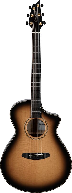 Breedlove Oregon Concert CE Saddleback Acoustic Guitar (with Case), New, Serial Number 29395, Full Straight Front