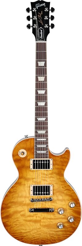 Gibson Exclusive Les Paul Standard 60s AAA Electric Guitar, Quilted Honeyburst, Serial Number 230530006, Full Straight Front
