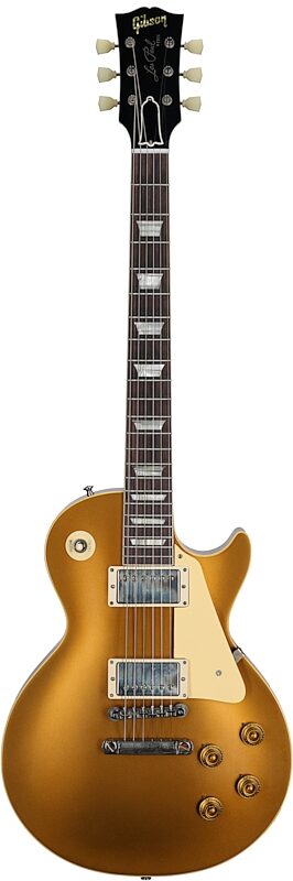 Gibson Custom 57 Les Paul Standard Goldtop VOS Electric Guitar (with Case), Gold Top, Serial Number 74588, Full Straight Front