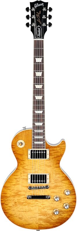 Gibson Exclusive Les Paul Standard 60s AAA Electric Guitar, Quilted Honeyburst, Serial Number 229330273, Full Straight Front