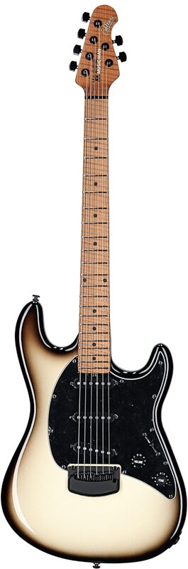 Ernie Ball Music Man Cutlass HT Electric Guitar (with Mono Gig Bag), Brulee, Serial Number H05363, Full Straight Front