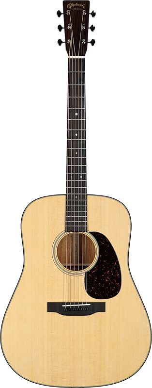 Martin D-18 Dreadnought Acoustic Guitar (with Case), Natural, Serial Number M2834191, Full Straight Front