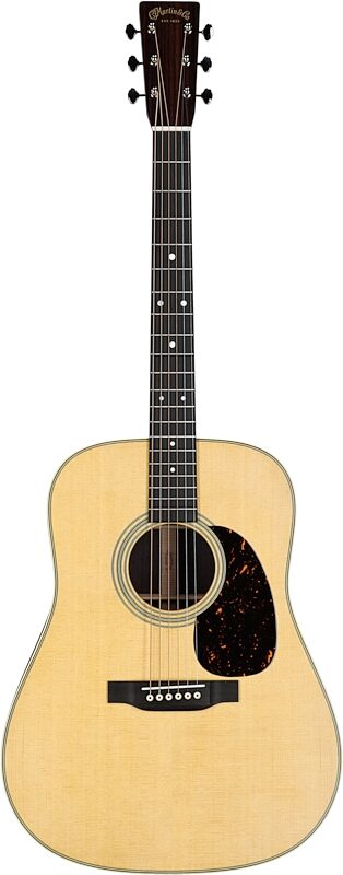 Martin D-28 Satin Acoustic Guitar (with Case), Natural, Serial Number M2838787, Full Straight Front