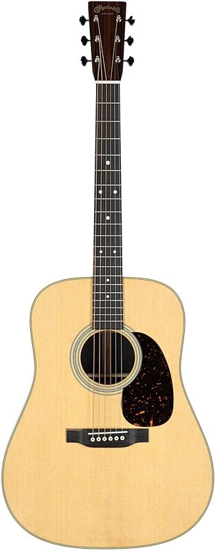Martin D-28 Reimagined Dreadnought Acoustic Guitar (with Case), Natural, Serial Number M2829689, Full Straight Front