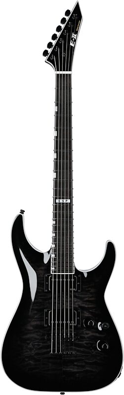 ESP EII Horizon NTII Electric Guitar (with Case), See Thru Black Sunburst, Serial Number ES9293233, Full Straight Front