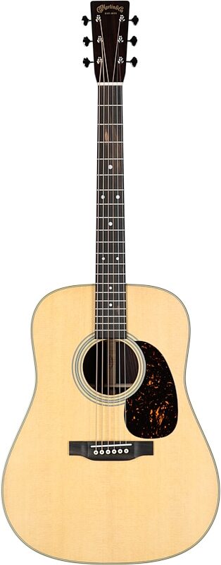 Martin D-28 Satin Acoustic Guitar (with Case), Natural, Serial Number M2837319, Full Straight Front