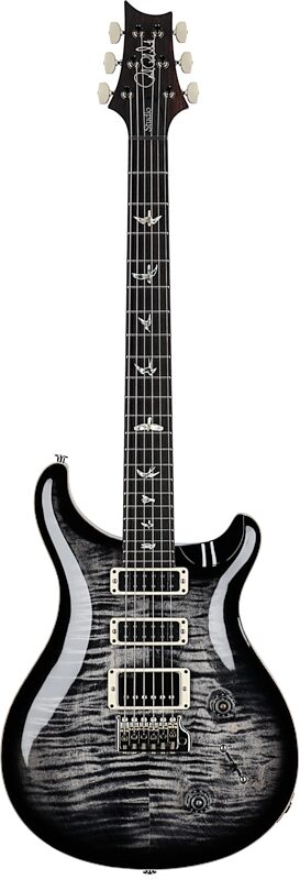 PRS Paul Reed Smith Studio Electric Guitar (with Case), Charcoal Burst, Serial Number 0379906, Full Straight Front
