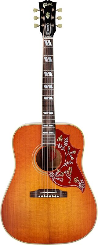 Gibson Custom Shop 1960 Hummingbird Fixed Bridge VOS Acoustic Guitar (with Case), Heritage Cherry Sunburst, Serial Number 20604012, Full Straight Front