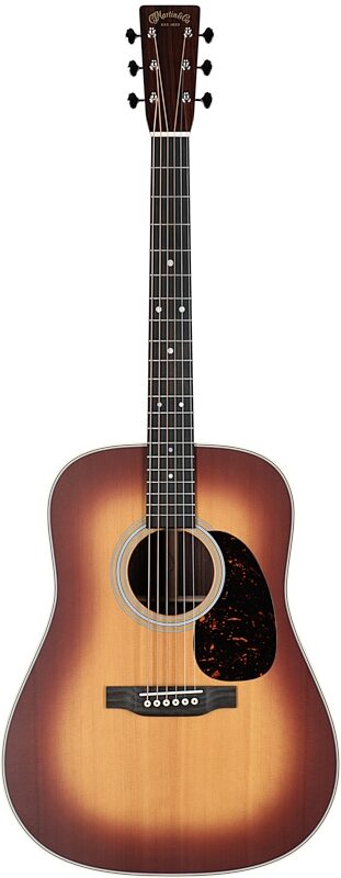 Martin D-28 Satin Acoustic Guitar (with Case), Amberburst, Serial Number M2846131, Full Straight Front
