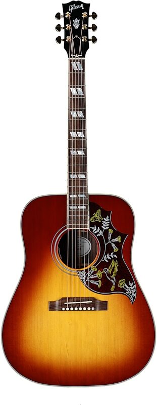 Gibson Hummingbird Standard Rosewood Acoustic-Electric Guitar (with Case), Rosewood Burst, Serial Number 20884095, Full Straight Front