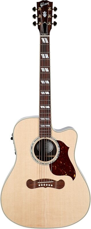 Gibson Songwriter Cutaway Acoustic-Electric Guitar (with Case), Antique Natural, Serial Number 21373063, Full Straight Front
