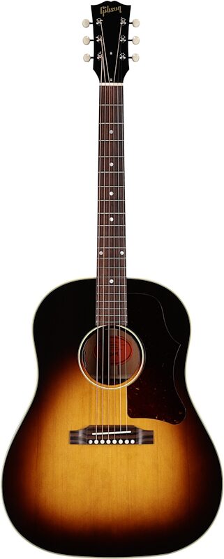 Gibson '50s J-45 Original Acoustic-Electric Guitar (with Case), Vintage Sunburst, Serial Number 20884091, Full Straight Front