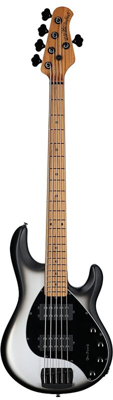 Ernie Ball Music Man StingRay 5 Special HH Electric Bass (with Case), Black Rock, Serial Number K01419, Full Straight Front