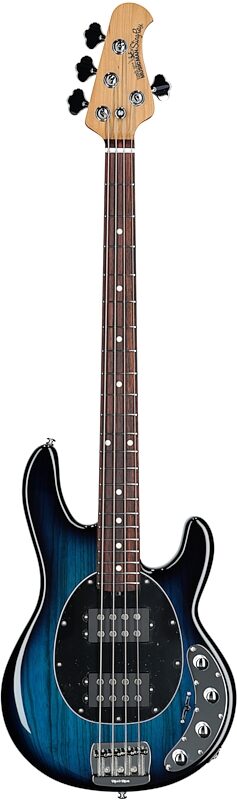 Ernie Ball Music Man StingRay Special HH Electric Bass (with Case), Pacific Blue, Serial Number K03572, Full Straight Front