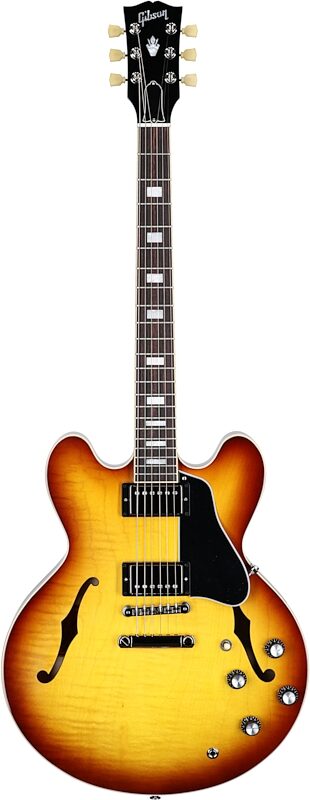 Gibson ES-335 Figured Electric Guitar (with Case), Iced Tea, Serial Number 210840129, Full Straight Front