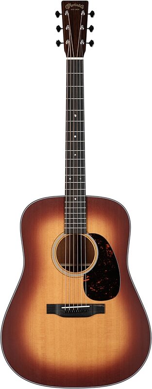 Martin D-18 Satin Acoustic Guitar (with Case), Amberburst, Serial Number M2854843, Full Straight Front