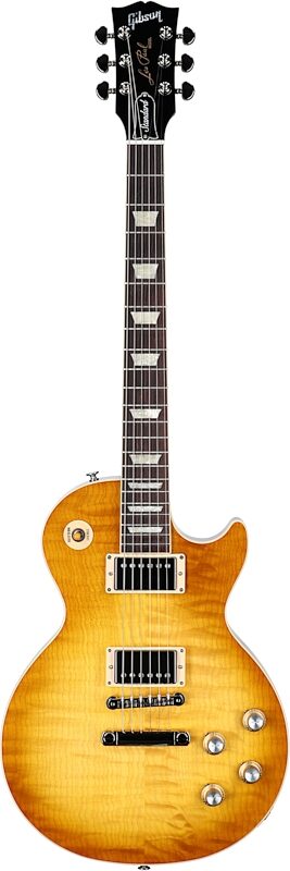 Gibson Exclusive Les Paul Standard 60s AAA Electric Guitar, Quilted Honeyburst, Serial Number 212140106, Full Straight Front