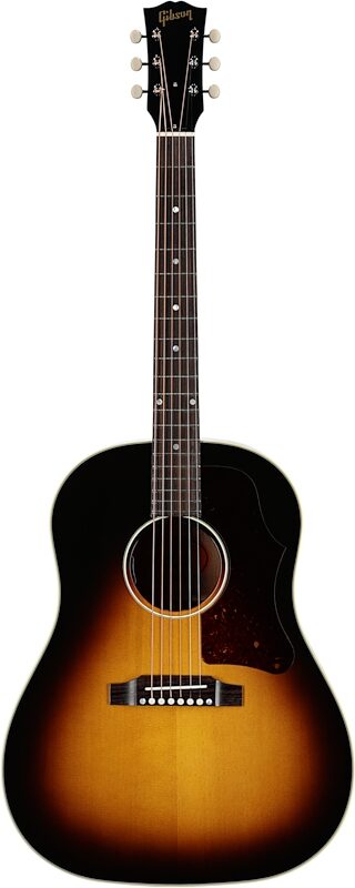 Gibson '50s J-45 Original Acoustic-Electric Guitar (with Case), Vintage Sunburst, Serial Number 21104080, Full Straight Front