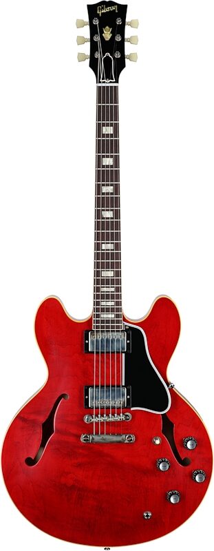 Gibson Custom '64 ES-335 Reissue VOS Electric Guitar (with Case), 60s Cherry, Serial Number 140238, Full Straight Front