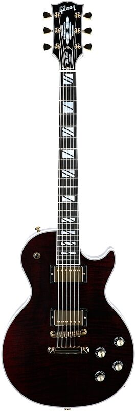 Gibson Les Paul Supreme AAA Figured Electric Guitar (with Case), Wine Red, Serial Number 212840038, Full Straight Front