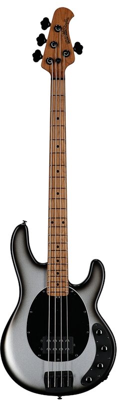 Ernie Ball Music Man StingRay Special Electric Bass (with Mono Case), Black Rock, Serial Number K04127, Full Straight Front