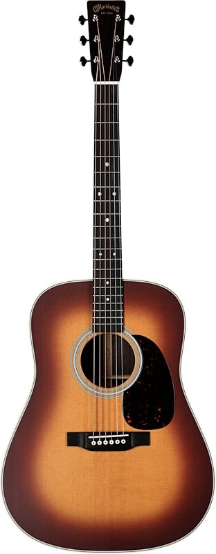Martin D-28 Satin Acoustic Guitar (with Case), Amberburst, Serial Number M2854833, Full Straight Front