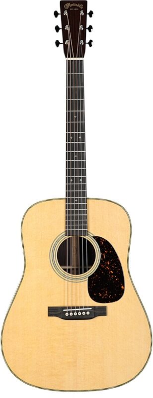 Martin HD-28 Redesign Acoustic Guitar (with Case), Natural, Serial Number M2857066, Full Straight Front