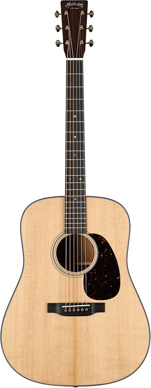 Martin D-18E Modern Deluxe Dreadnought Acoustic-Electric Guitar (with Case), New, Serial Number M2857026, Full Straight Front