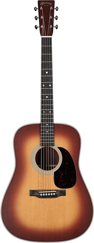 Martin D-28 Satin Acoustic Guitar (with Case), Amberburst, Serial Number M2865577, Full Straight Front