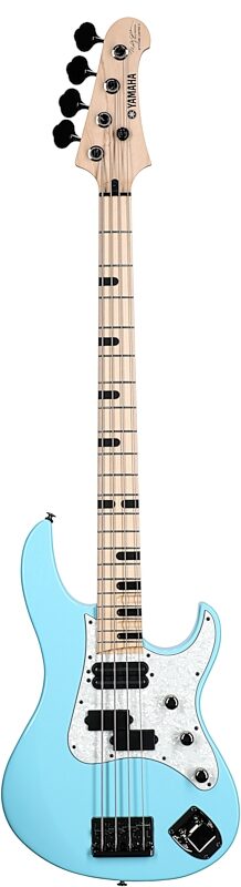 Yamaha Billy Sheehan Attitude Limited 3 Electric Bass (with Case), Sonic Blue, Serial Number IJM074E, Full Straight Front