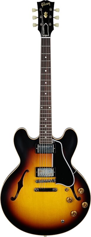Gibson Custom 1959 ES-335 Reissue VOS Electric Guitar (with Case), Vintage Burst, Serial Number A940332, Full Straight Front