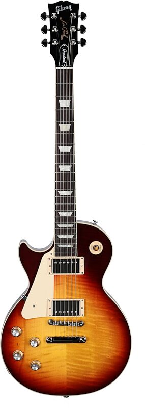 Gibson Les Paul Standard '60s Electric Guitar, Left-Handed (with Case), Bourbon Burst, Serial Number 212240362, Full Straight Front
