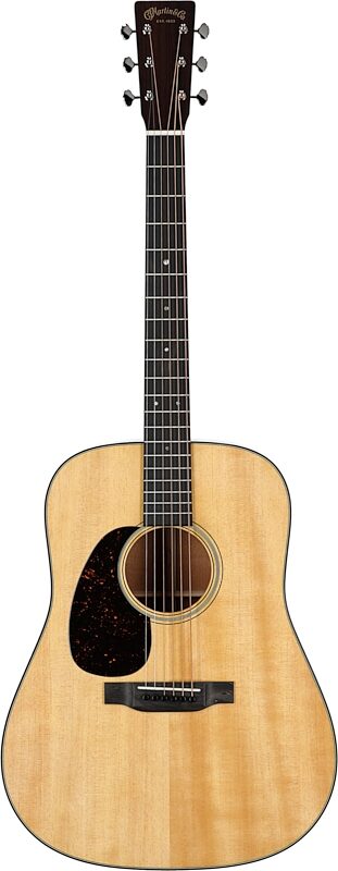 Martin D-18 Acoustic Guitar, Left-Handed (with Case), New, Serial Number M2867071, Full Straight Front