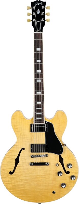 Gibson ES-335 Figured Electric Guitar (with Case), Antique Natural, Serial Number 207440191, Full Straight Front