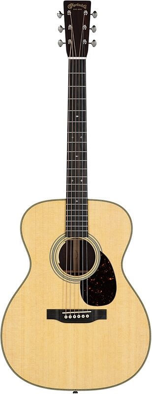Martin OM-28E Acoustic-Electric Guitar with LR Baggs Anthem (and Case), New, Serial Number M2869148, Full Straight Front