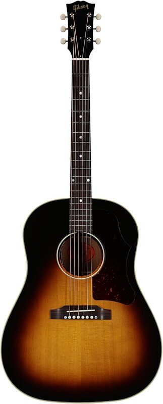 Gibson '50s J-45 Original Acoustic-Electric Guitar (with Case), Vintage Sunburst, Serial Number 21214026, Full Straight Front
