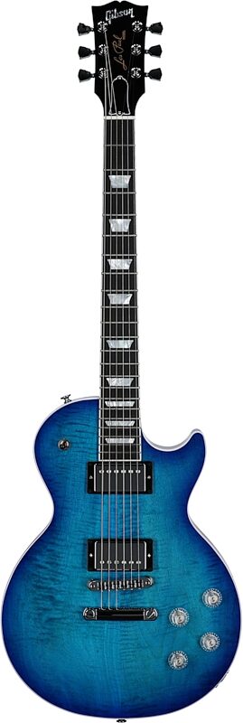 Gibson Les Paul Modern Figured AAA Electric Guitar (with Case), Cobalt Burst, Serial Number 217940197, Full Straight Front