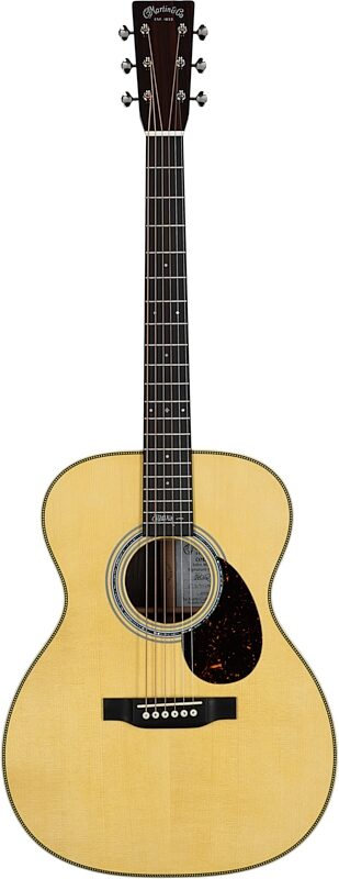 Martin OM-JM John Mayer Special Edition Acoustic-Electric Guitar (with Case), New, Serial Number M2867531, Full Straight Front