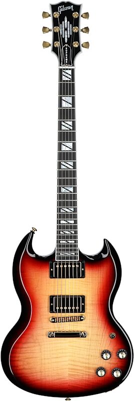 Gibson SG Supreme Electric Guitar (with Case), Fireburst, Serial Number 211540305, Full Straight Front