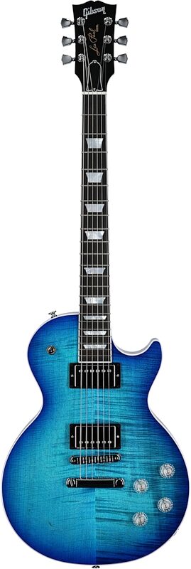 Gibson Les Paul Modern Figured AAA Electric Guitar (with Case), Cobalt Burst, Serial Number 217940198, Full Straight Front