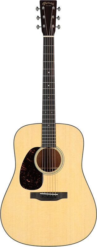 Martin D-18 Acoustic Guitar, Left-Handed (with Case), New, Serial Number M2869087, Full Straight Front