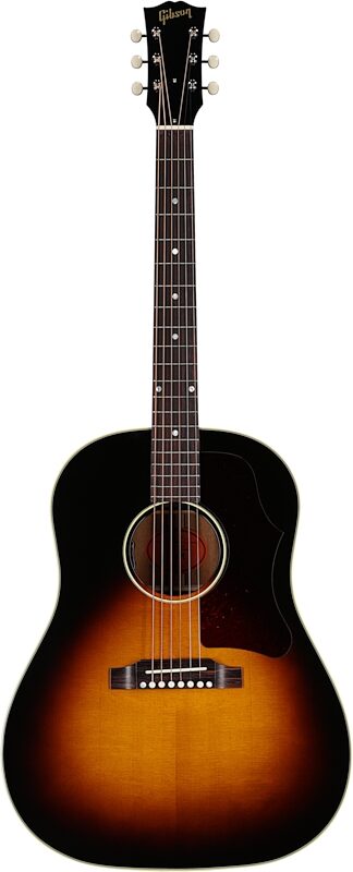 Gibson '50s J-45 Original Acoustic-Electric Guitar (with Case), Vintage Sunburst, Serial Number 22004108, Full Straight Front