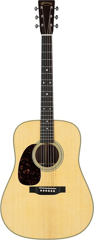 Martin D-28 Dreadnought Acoustic Guitar, Left-Handed (with Case), New, Serial Number M2878309, Full Straight Front