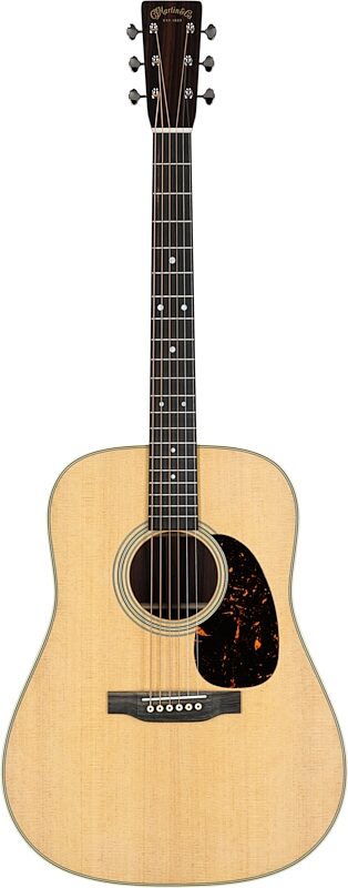 Martin D-28 Satin Acoustic Guitar (with Case), Natural, Serial Number M2873428, Full Straight Front