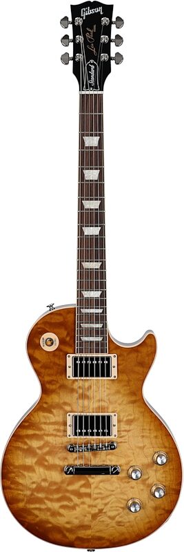 Gibson Exclusive Les Paul Standard 60s AAA Electric Guitar, Quilted Honeyburst, Serial Number 220540365, Full Straight Front