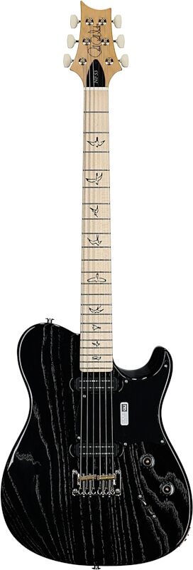 PRS Paul Reed Smith NF 53 Electric Guitar (with Gig Bag), Black Doghair, Serial Number 0390854, Full Straight Front