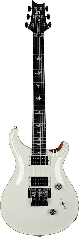 PRS Paul Reed Smith Custom 24 Electric Guitar with Floyd Rose, Antique White, Serial Number 0385697, Full Straight Front