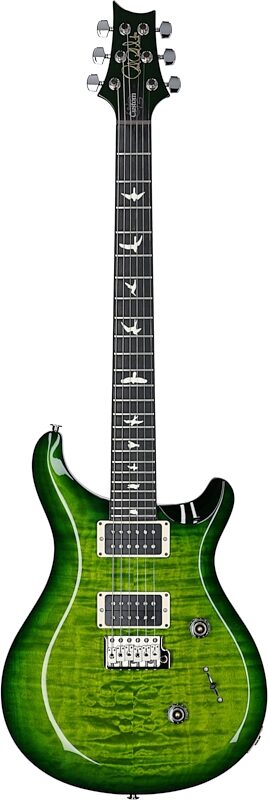 PRS Paul Reed Smith S2 Custom 24 Quilt Electric Guitar (with Gig Bag), Eriza Verde, Serial Number S2073122, Full Straight Front