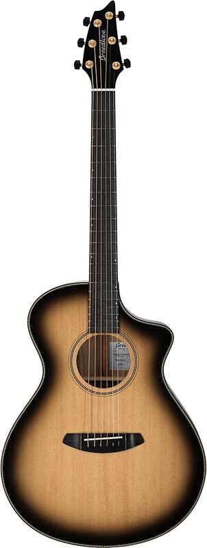 Breedlove Oregon Concert CE Saddleback Acoustic Guitar (with Case), New, Serial Number 29801, Full Straight Front